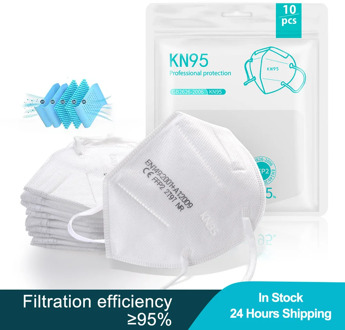 KN95 FFP2 Face Mask Respiratory Mask Filter Mascarillas FFP2 Reutilizable Dustproof Breathable Protective Masks KN95 Mascarillas