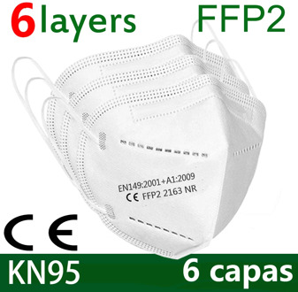 KN95 mask Face FFP2 mask Mouth Maske Safety Masks soft 95% Filtration maske dust Fast Shipping Soft breathable fp2 mask