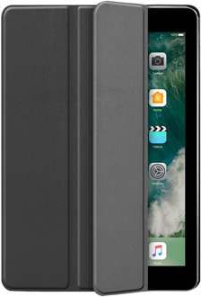 Knaldeals.com Apple iPad 9.7 (2017 / 2018) hoesje - Smart Tri-Fold Case - zwart