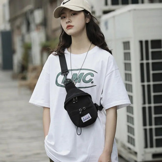 Knapsack Men Chest Bag Waterproof Nylon Unisex Travel Bags Boy Crossbody Bag Casual Male Phone Pouch Multifunctional Backpack