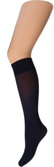 Knee-highs Microfibre 60 den * Actie * Zwart,Blauw - One Size