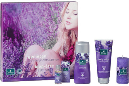 Kneipp Genieten & voel je ontspannen Lavendel cadeauset, 5-delig
