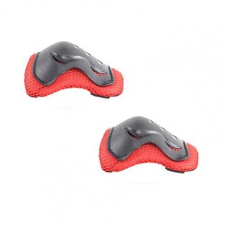 Kniebeschermers 6 Stks/set Kids Kniebeschermers Elleboog Pols Guards Beschermende Kleding Voor 3-8 Jaar Jongens Meisjes Schaatsen fietsen Bike Rollerblad Blauw