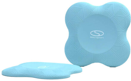 Kniebeschermers met logo Blauw - One size