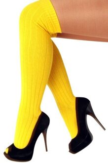 Kniekousen Geel Geel - Beige - Creme