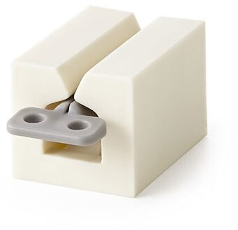 Knijper Rolling Holder Tube Squeezer Badkamer Benodigdheden Tandpasta Knijpen Clip Handleiding Tandpasta Knijper Gezichtsreiniger wit