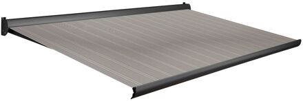 Knikarmscherm F10 - Antraciet - Doek D285 - Handmatig - 350x300cm