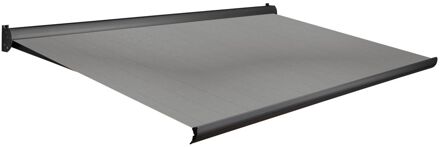 Knikarmscherm F10 - Antraciet - Doek D292 - Elektrisch - Uv-bestendig - 350x250cm