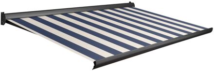 Knikarmscherm F10 - Antraciet - Doek D519 - Elektrisch - Uv-bestendig - 450x300cm