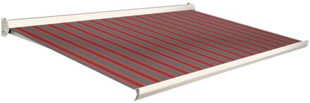 Knikarmscherm F10 Manueel Ral9001 Dessin Doek D265 500x300cm