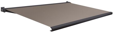 Knikarmscherm F20 - Antraciet - Doek D366 - Elektrisch - Uv-bestendig - 450x250cm