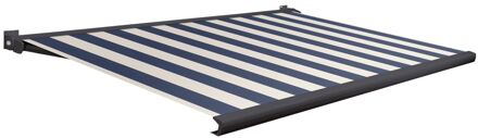 Knikarmscherm F20 - Antraciet - Doek D519 - Elektrisch - Uv-bestendig - 500x300cm