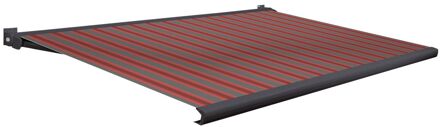 Knikarmscherm F20 Motor Handzender Ral 7016str Dessin Doek D265 450x250cm