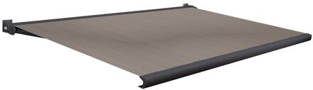 Knikarmscherm F20 Motor Handzender Ral 7016str Dessin Doek D293 450x250cm