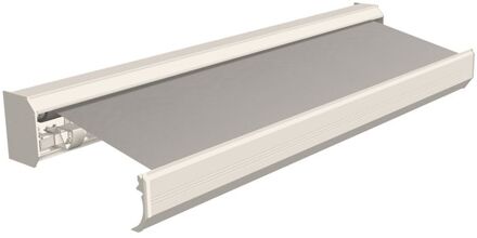 Knikarmscherm F30 - Crème - Doek D122 - Elektrisch - Zeer Robuust - 500x300cm