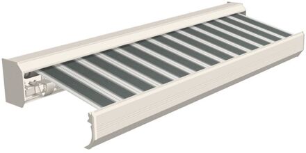 Knikarmscherm F30 - Crème - Doek D408 - Elektrisch - Uv-bestendig - 450x300cm