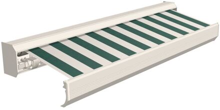 Knikarmscherm F30 - Crème - Doek D517 - Elektrisch - Uv-bestendig - 450x300cm