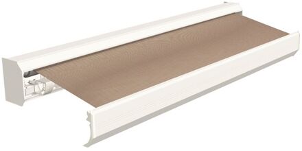 Knikarmscherm F30 Motor Handzender Ral 9001 Dessin Doek D282 600x300cm