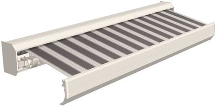 Knikarmscherm F30 Ral9001 Doek D402 400x300cm