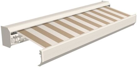 Knikarmscherm F30 Ral9001 Doek D513 600x300cm