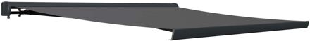 Knikarmscherm Zefir Elektrisch Antraciet 395x300cm