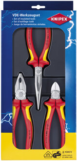 Knipex 00 20 12 3-delige Elektro Tangenset