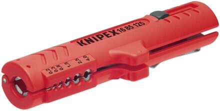 Knipex 16 85 125 SB Kabelstripper Geschikt voor Ronde kabel, Kabel voor vochtige ruimte 8 tot 13 mm 0.2 tot 4.0 mm²
