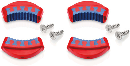 Knipex 2 Paar Kunststof Inzet 2C | Voor 81 11 250 / 81 13 250 - 81 19 250 V02