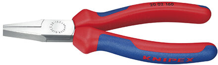 Knipex 20 02 140 Werkplaats Platte tang Recht 140 mm
