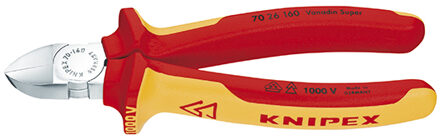 Knipex 70 26 160 VDE Zijkniptang Met facet 160 mm