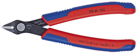 Knipex 7861125 Super-Knips Precisie Zijsnijtang - Elektronica - 125mm