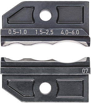 Knipex 97 49 07 Krimpinzet Krimpkousverbinders 0.5 tot 6 mm² Geschikt voor merk Knipex