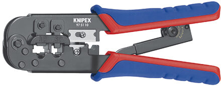 Knipex 975110 Krimptang voor Westernstekkers - 190mm