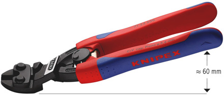 Knipex boutensnijtang 200 mm Cobolt - 7122200SB