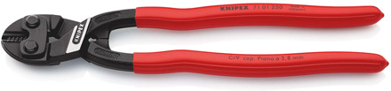 Knipex CoBolt® XL compacte boutensnijtang | Kunststof bekleed | Zwart geatramenteerd | Lengte 250 mm - 71 01 250 SB