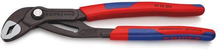 Knipex Cobra® Hightech-Waterpomptang | 250 mm Lengte | Slanke Meer-Componentengrepen | Grijs Geatramenteerd - 87 02 250 SB