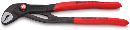 Knipex Cobra® QuickSet Hightech-Waterpomptang | 250 mm Lengte | Anti-Slip | Kunststof Bekleed | Grijs Geatramenteerd - 87 21 250 SB