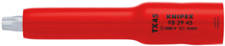 Knipex Dopsleutel 3/8" | Voor TX45 | Lengte 117 mm - 98 29 45