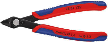 Knipex Electronic Super Knips® | 125 mm Lengte | Meer-Componentengrepen | Gebruineerd - 78 81 125 SB