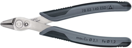 Knipex Electronic Super Knips® XL ESD | 140 mm Lengte | Meer-Componentengrepen - 78 03 140 ESDSB