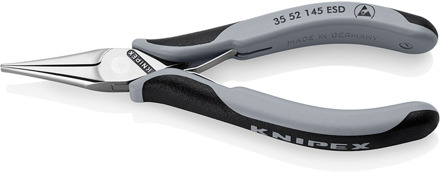 Knipex Elektronica-grijptang ESD | Doorgestoken scharnier | Meer-componentengrepen | Lengte 145 mm - 35 52 145 ESD
