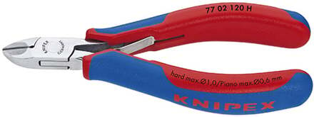 Knipex KNIP zijkniptang 7702, le 120mm, afwerking spiegelgepolijst