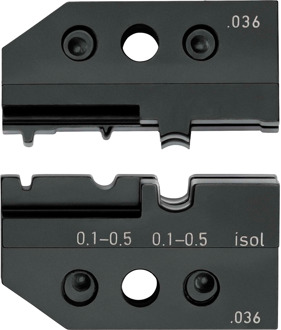 Knipex Krimpprofiel | Voor Geïsoleerde en Niet-Geïsoleerde Verbinders - 97 49 21