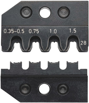 Knipex Krimpprofiel | Voor Stekkers uit de AMP Superseal 1.5-Serie van Tyco Electronics - 97 49 28