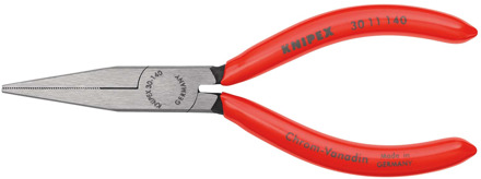 Knipex Langbektang | 140 mm lengte | kunststof bekleed | zwart geatramenteerd - 30 11 140 SB