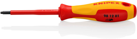 Knipex Robertson R1 schroevendraaier | Geïsoleerde meercomponenten-greep | VDE-gekeurd - 98 12 01