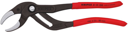 Knipex Sifon- en Connectorentang | 250 mm Lengte | Anti-Slip | Kunststof Bekleed | Zwart Geatramenteerd - 81 01 250 SB