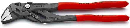 Knipex Sleuteltang | 250 mm Lengte | Tang en Schroefsleutel in Eén | Anti-Slip | Kunststof Bekleed - 86 01 250 SB
