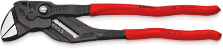 Knipex Sleuteltang | 300 mm Lengte | Tang en Schroefsleutel in Eén | Anti-Slip | Kunststof Bekleed - 86 01 300 SB