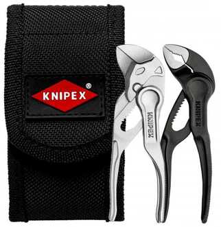 Knipex Tangen-set | inhoud 2-delig riemtas | 1 stuk - 00 20 72 V04 XS - 00 20 72 V04 XS